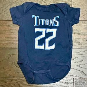 Derrick Henry Tennessee Titans 3-6mo Baby Onesie